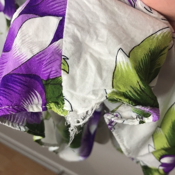 Floral knit handmade dress - Picture 8 of 9